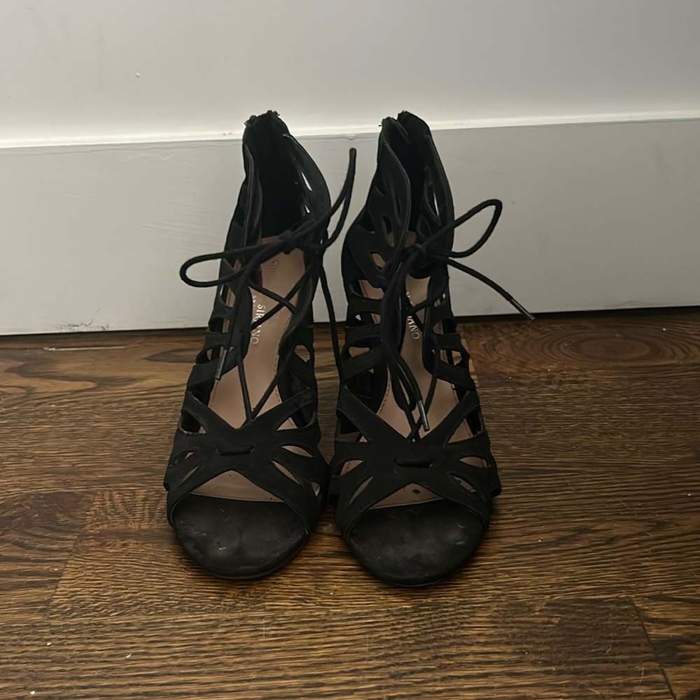 Black heels